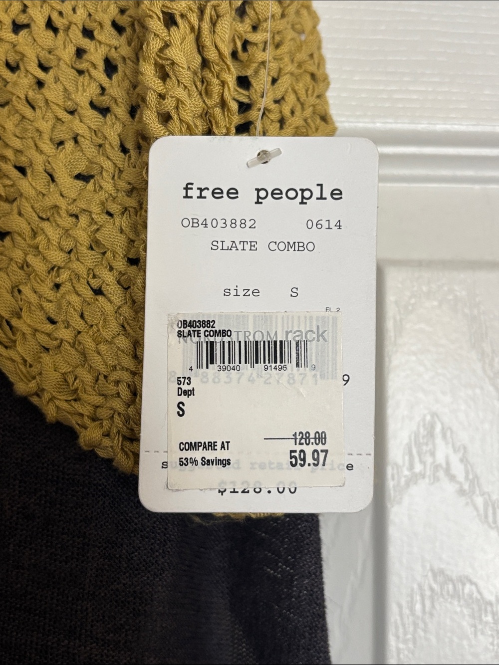 NWT Cool Free People dress, Size S - Picture 2 of 4